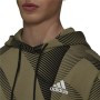 Men’s Hoodie Adidas Graphic M Khaki