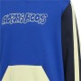 Sweat-shirt Enfant Adidas Lil Stripe Jr Bleu