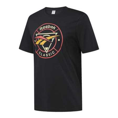 T-shirt med kortärm Herr Reebok Classic Trail Svart