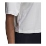 T-shirt med kortärm Dam Adidas You For You Cropped Vit (2XS)