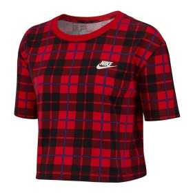 T-shirt med kortärm Dam Nike Futura Röd
