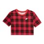 T-shirt med kortärm Dam Nike Futura Röd