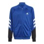 Children’s Tracksuit Adidas Training XFG 3 Stripes Blue