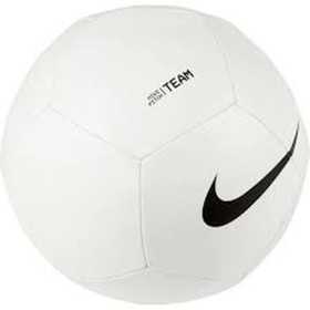 Ballon de Football Nike PITCH TEAM DH9796 100 Blanc Synthétique (5) (Taille unique)