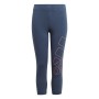 Leggings de Sport Adidas Essentials Bleu Acier