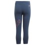 Leggings de Sport Adidas Essentials Bleu Acier