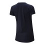 T-shirt med kortärm Dam New Balance WT91546 Mörkblå