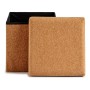 Decorative box Brown Foldable MDF Cork (31 x 31 x 31 cm)