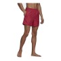 Maillot de bain homme Adidas Solid Rouge foncé