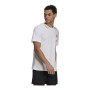 T-shirt à manches courtes homme Adidas Essentials Gradient Blanc