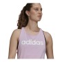 Tanktop, Dam Adidas Essentials Logo Lavendel