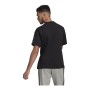 Men’s Short Sleeve T-Shirt Adidas Giant Logo Black