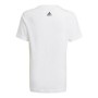 Maillot de Corps de Sport à Manches Coupe B G T1 Adidas Graphic Blanc