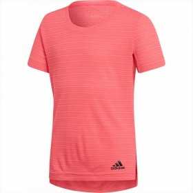 T shirt à manches courtes Enfant Adidas G CHILL TEE Rose Polyester