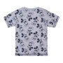 Child's Short Sleeve T-Shirt Mickey Mouse Grey