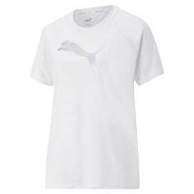 T-shirt med kortärm Dam Puma Evostripe Vit