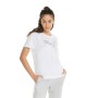 T-shirt med kortärm Dam Puma Evostripe Vit