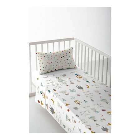 Cot Flat Sheet Haciendo el Indio Play 120 x 180 cm (80cm cot)