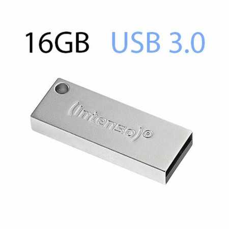 Pendrive INTENSO 3534470 Silberfarben 16 GB