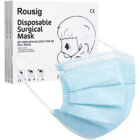 Masque chirurgical jetable ki50 Bleu 50 uds (Reconditionné A+)