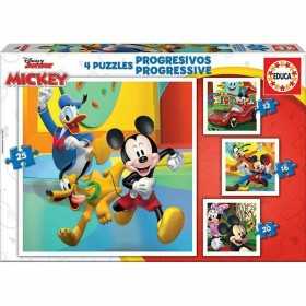 Pussel Educa Mickey & Friends (25 + 20 + 16 + 12 pcs)