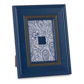 Cadre photo Verre Bleu Plastique 2 x 23 x 18 cm