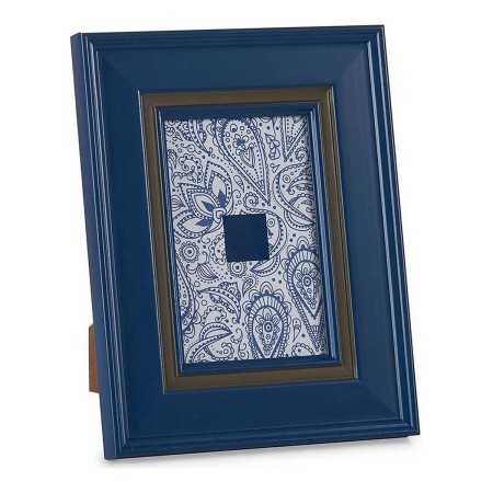 Photo frame Crystal Blue Plastic 2 x 23 x 18 cm