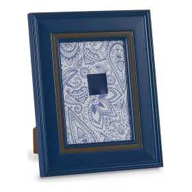 Cadre photo Verre Bleu Plastique 21 x 26 x 2 cm