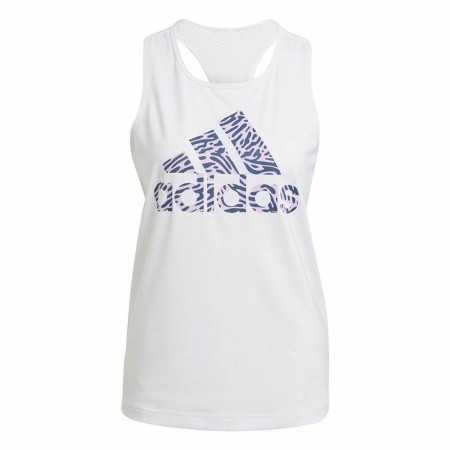 Tank Top Women Adidas U4U Aeroready White