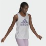 Tank Top Women Adidas U4U Aeroready White