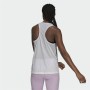 Tanktop Frau Adidas U4U Aeroready Weiß