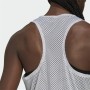 Tanktop Frau Adidas U4U Aeroready Weiß