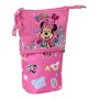 Trousse Gobelet Minnie Mouse Lucky Rose (8 x 19 x 6 cm)