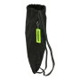 Rucksacktasche mit Bändern Umbro Essentials Schwarz Neongrün (35 x 40 x 1 cm)