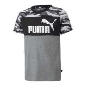 T-shirt med kortärm Barn Puma ESS+ Camo Svart