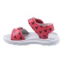 Beach Sandals Mickey Mouse Red