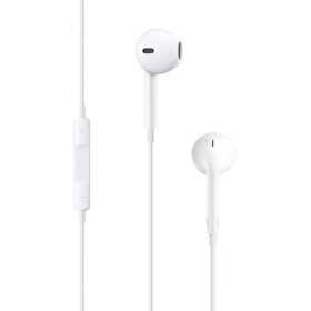 Hörlurar med Mikrofon Apple EarPods Vit 3.5 mm (Renoverade A)