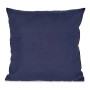 Cushion Velvet Blue Polyester (45 x 13 x 45 cm)