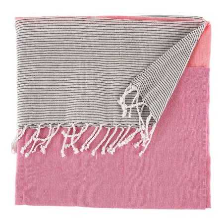 Foulard multi-usages Rayures Rose