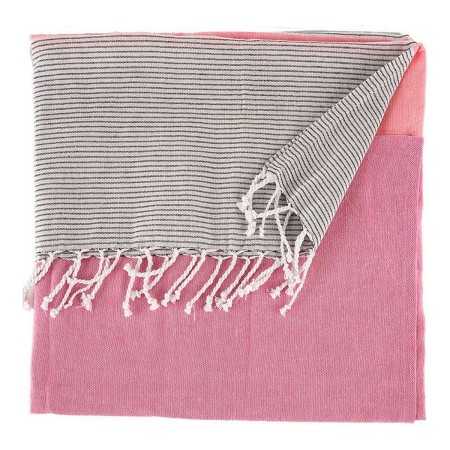 Multipurpose throw Stripes Pink