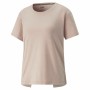 Kurzärmliges Sport T-Shirt Puma Studio Trend Rosa