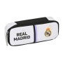 Trousse d'écolier Real Madrid C.F. Noir Blanc (22 x 5 x 8 cm)