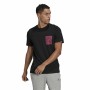 Herren Kurzarm-T-Shirt Adidas Race