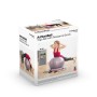 Yogaboll med stabilitetsring och motståndsband AshtanBall InnovaGoods Rosa (Renoverade B)