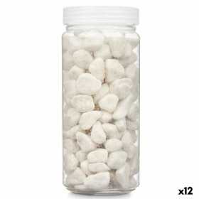 Pierres Décoratives Blanc 10 - 20 mm 700 g (12 Unités)