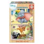 Puzzle Disney Dumbo + Bambi Educa (2 x 16 pcs)