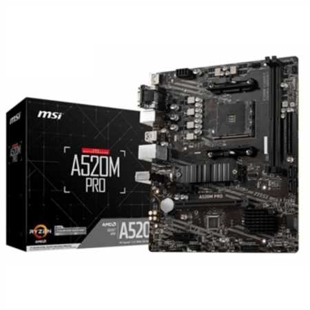 Carte Mère MSI A520M PRO mATX AM4 AMD AM4