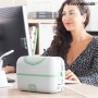 Elektrische 3-in-1-Dampf-Lunchbox mit Rezepten Beneam InnovaGoods (Restauriert A)