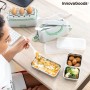 Elektrische 3-in-1-Dampf-Lunchbox mit Rezepten Beneam InnovaGoods (Restauriert A)