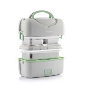 3-in-1 Electric Steamer Lunch Box with Recipes Beneam InnovaGoods Rectangular Plastic ABS (Refurbished A+)